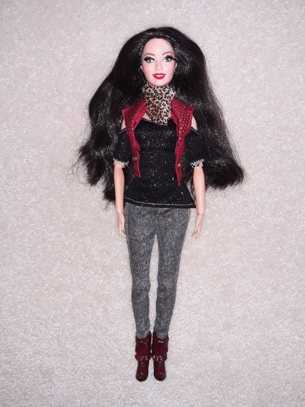 Raquelle Barbie Style Glam Luxe Doll with Rooted Eyelashes, Original Outfit 2014